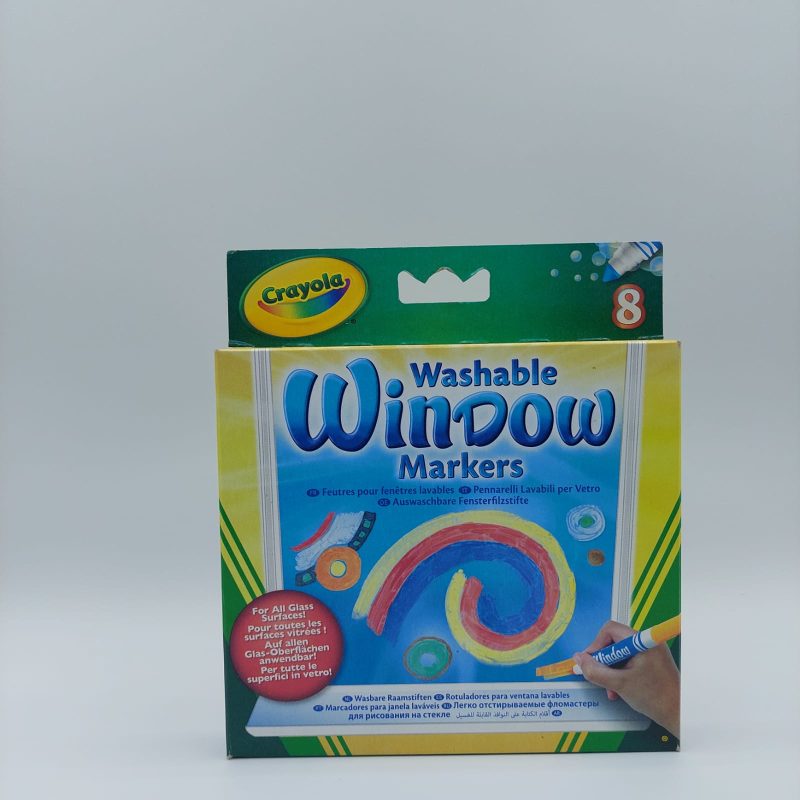Crayola - Pennarelli lavabili per vetro